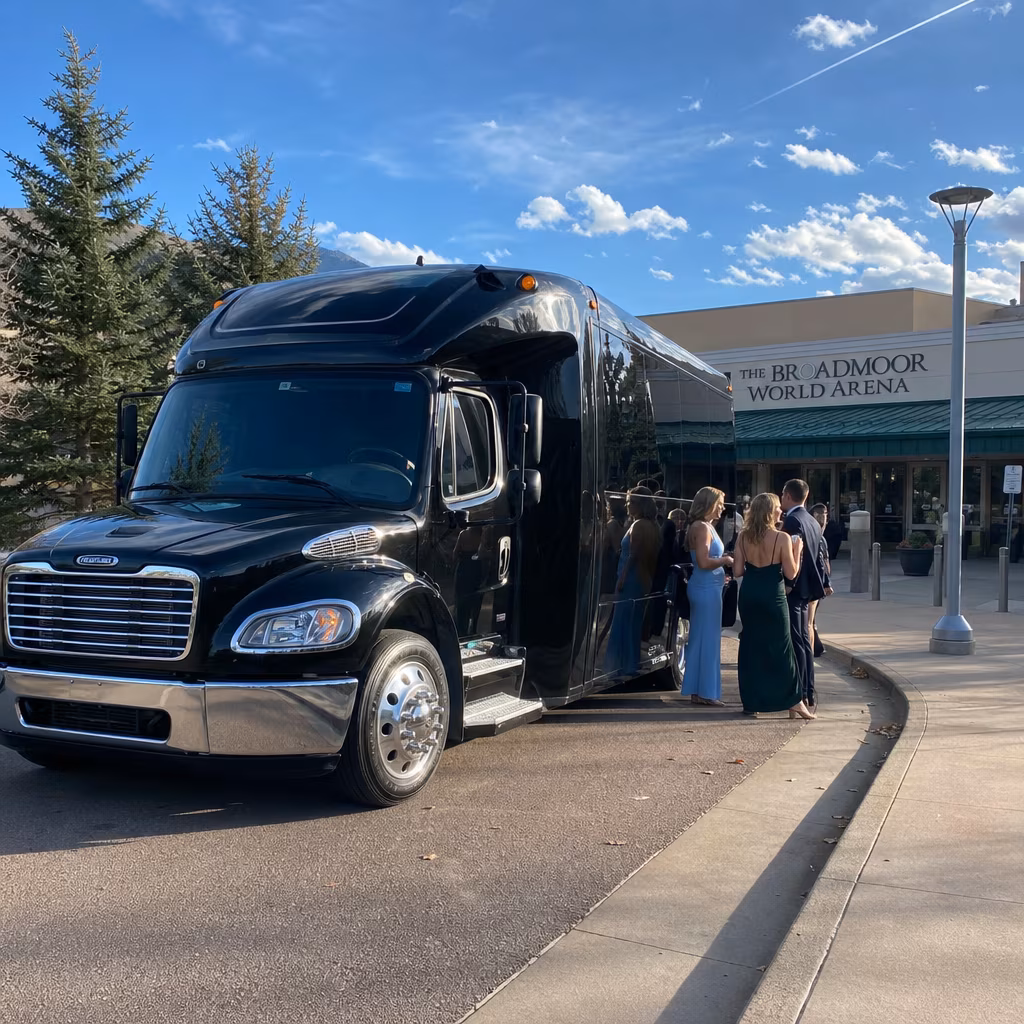 Rent a Bus to Broadmoor World Arena