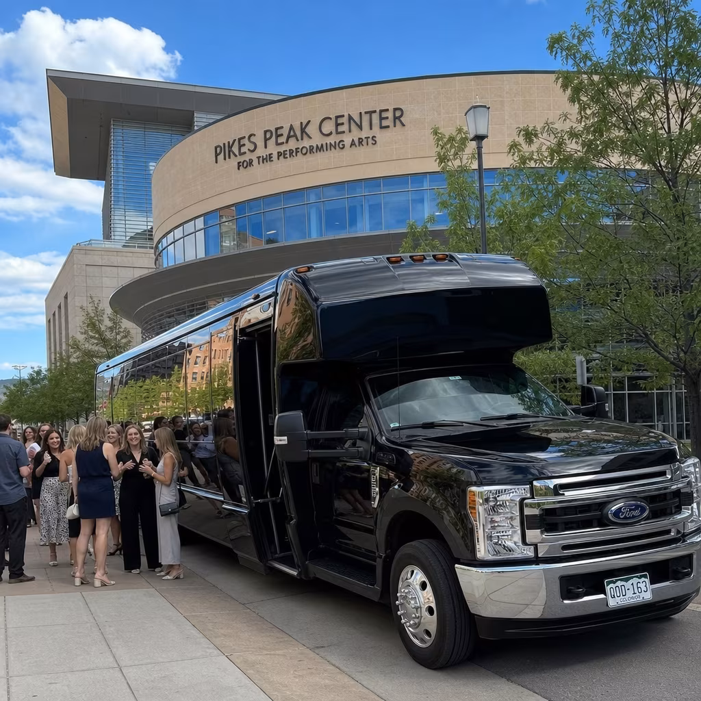 Rent a Bus to Pikes Peak Center for the Performing Arts