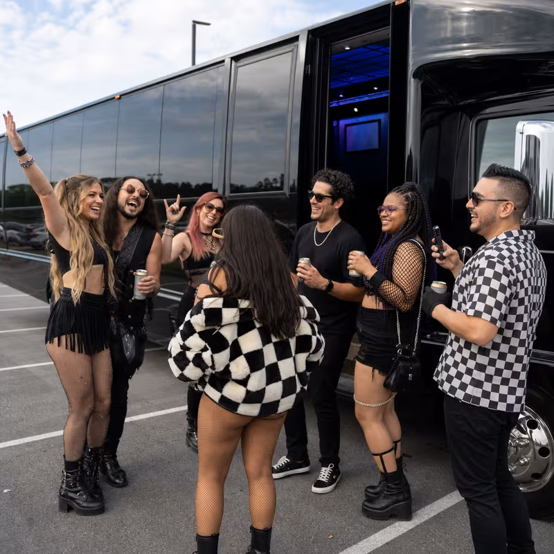 Colorado Springs Concert Transportation fleet vehicle