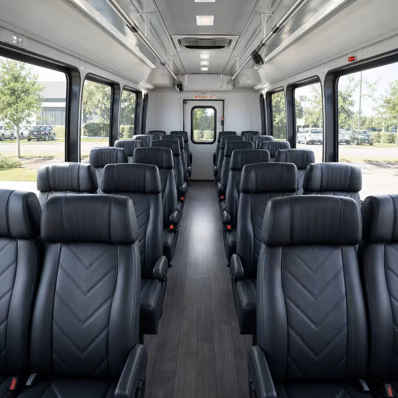 minibus interior