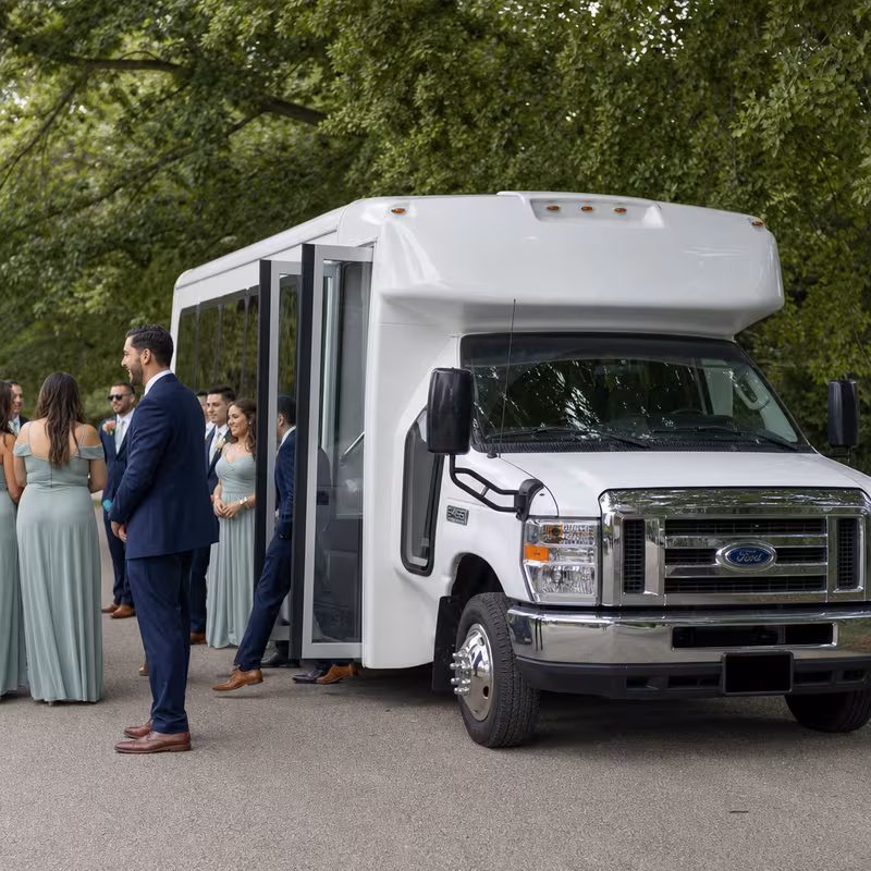 Colorado Springs Wedding Transportation fleet vehicle
