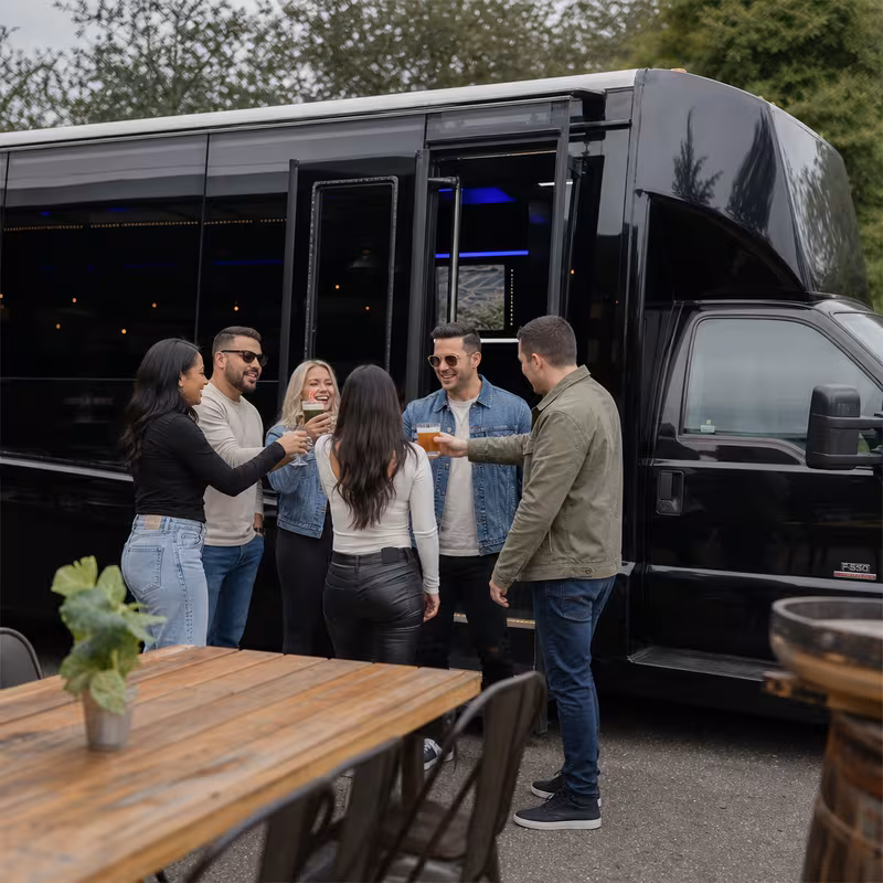 Colorado Springs Winery & Brewery Tour Transportation fleet vehicle