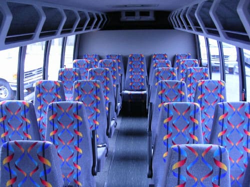 Parker 15-35 Passenger Minibuses Interior
